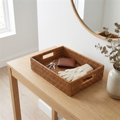 Charmille Skuffekurv i Rattan. Honey